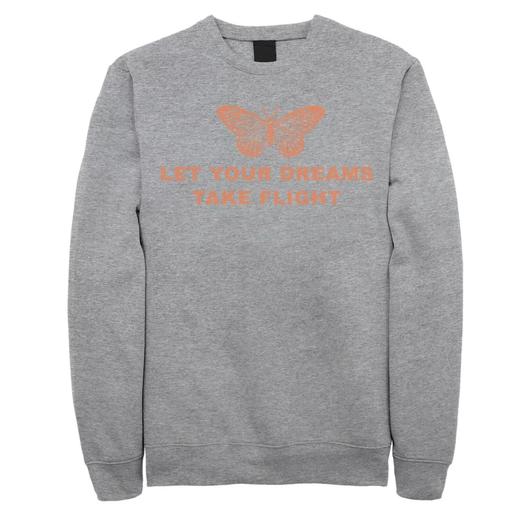 Мужской свитшот Fifth Sun Let Your Dreams Take Flight с бабочкой Licensed Character
