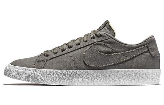 Кроссовки Nike Zoom Blazer Low Sb Canvas Deconstructed, серый