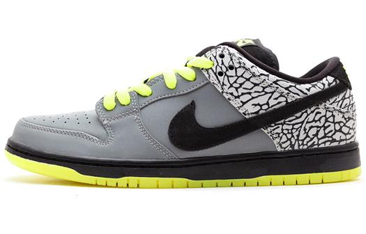 Кроссовки Nike Sb Dunk Low Dj Clark Kent X Primitive 112, серый/желтый