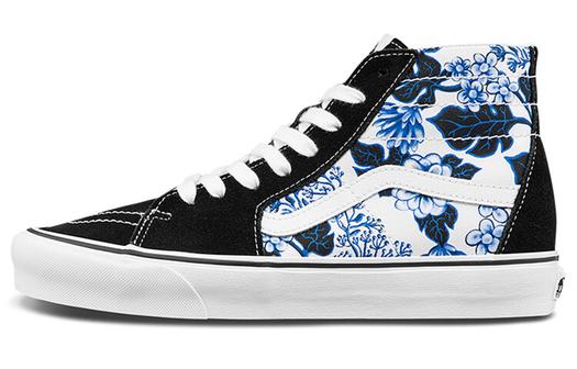 Кроссовки Vans Sk8-Hi Tapered 'Floral Blue'