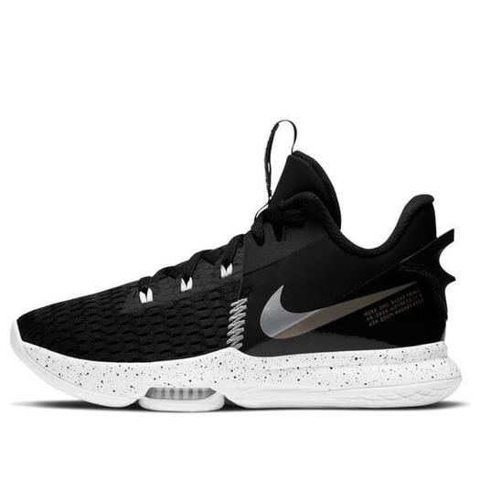 Кроссовки Nike LeBron Witness 5 EP 'Black Metallic Silver', черный