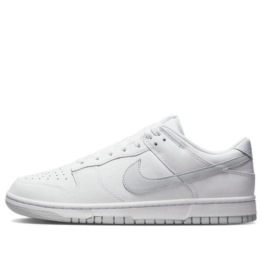 Кроссовки Nike Dunk Low Retro 'White Pure Platinum', белый