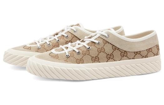 Кроссовки Gucci GG Monogram Sneakers Бежевые