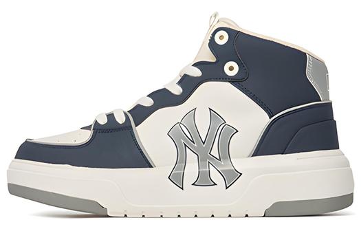 Кроссовки MLB Chunky Liner Skateboard Shoes Unisex High-Top Dark Marine Blue