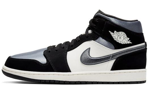 Кроссовки Jordan 1 Mid 'Satin Grey Toe'