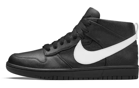 Кроссовки Nike Dunk Lux Chukka Riccardo Tisci, черный/белый