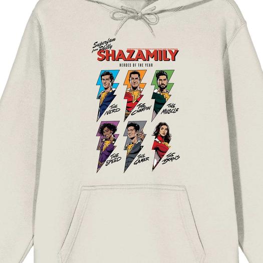 Мужская толстовка с рисунком DC Comics Shazam 2 Fury Of The Gods The Shazamily Licensed Character