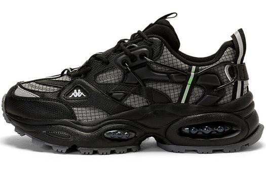 Кроссовки Kappa Chunky Sneakers Unisex Low-Top Black/Contour Gray