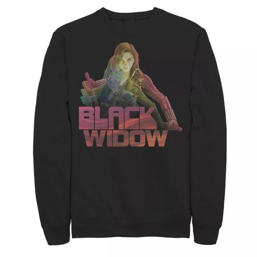 Мужской свитшот Marvel Black Widow Licensed Character