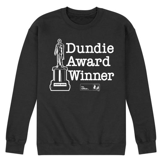 Мужской свитшот The Office Dundie Award Winner Licensed Character