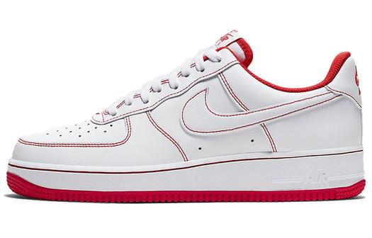 Кроссовки Nike Air Force 1 '07 Low, белый/красный