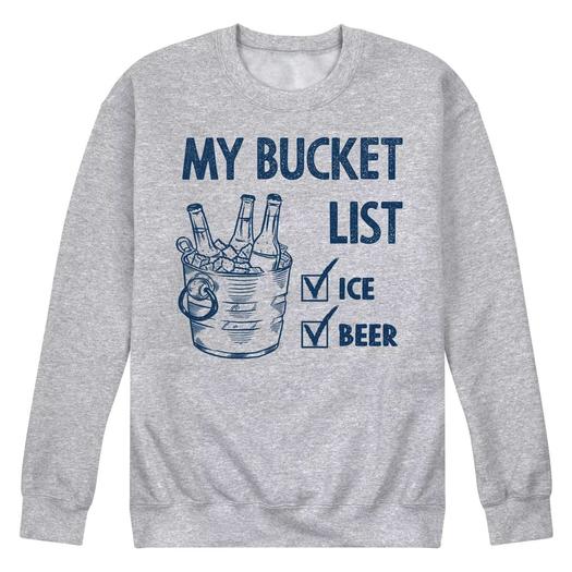 Мужской свитшот Bucket List Licensed Character