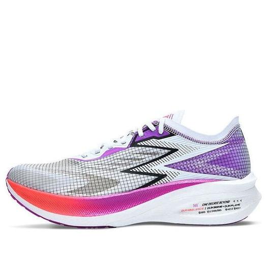 Кроссовки 361 Degrees x Qu!k Foam Flying Flame PB Running Shoes 'White Purple', белый