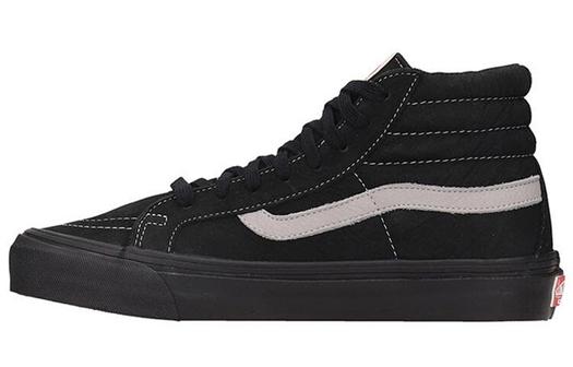 Кроссовки Vans Vault OG Sk8-Hi LX 'Black Ash'
