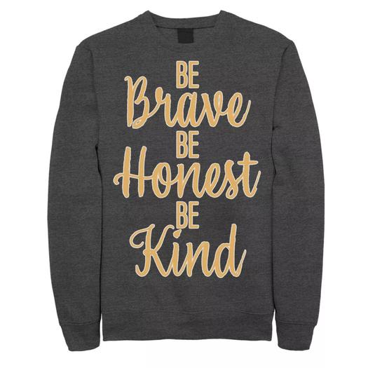 Мужской свитшот Fifth Sun Be Brave Be Honest Be Kind Licensed Character