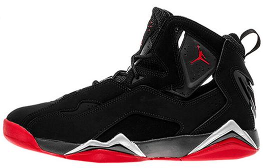 Кроссовки JORDAN True Flight Black/Gym Red-Metallic Silver