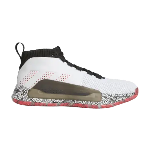 Кроссовки Adidas Dame 5 'You Know What Time It Is', белый