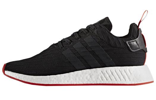 Кроссовки Adidas Originals NMD_R2 Lifestyle Unisex BA7252, черный/белый