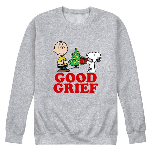 Мужской свитшот Peanuts Good Grief Holiday Licensed Character