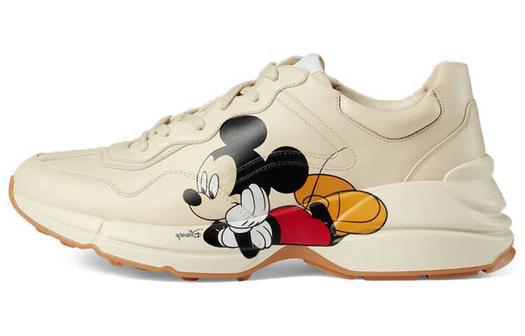 Кроссовки Gucci Rhyton Disney X Gucci 'Mickey Mouse', низкий верх, на плоской подошве