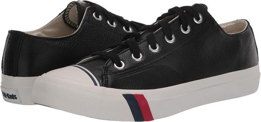 Кроссовки Royal Lo Lace Up Pro-Keds, цвет Black Leather 2