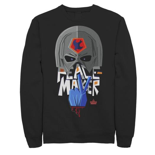 Мужской свитшот с логотипом The Suicide Squad Big Peace Licensed Character