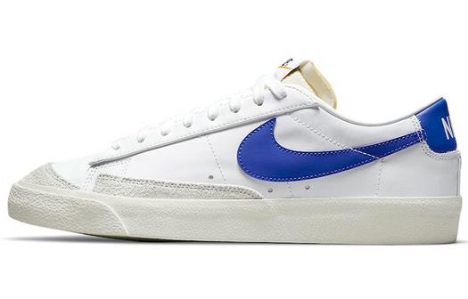 Кроссовки Nike Blazer Low, белый/синий