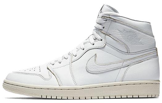 Кроссовки JORDAN 1 Retro High Pure Platinum Desert Sand