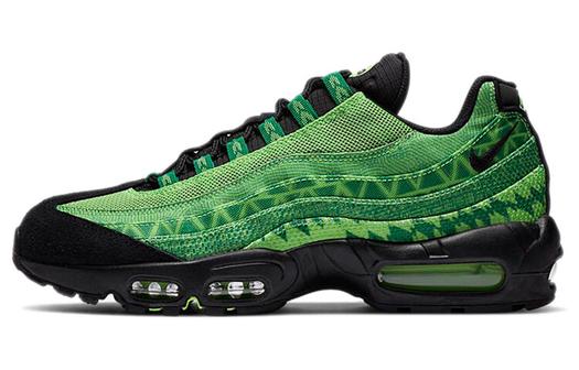 Кроссовки Nike Air Max 95 Naija, зеленый/черный