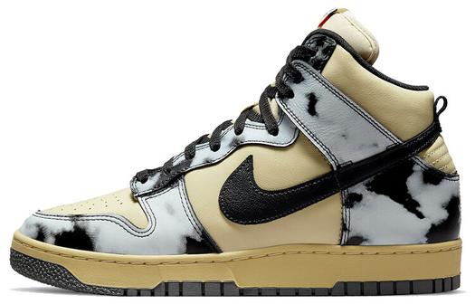 Черные кислотные кроссовки Nike Dunk High 1985