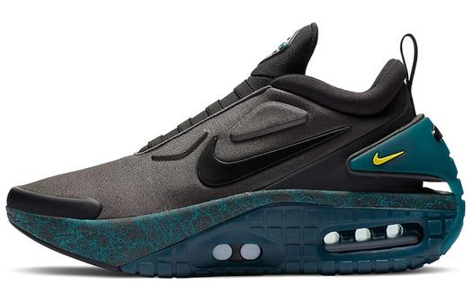 Кроссовки Nike Adapt Auto Max, черный/зеленый