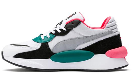 Кроссовки Puma RS 9.8 Life Unisex, белый/серый/зеленый/черный