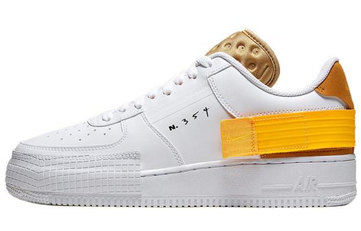 Кроссовки Nike Air Force 1 Type White Gold