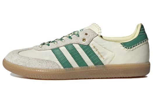 Кроссовки Adidas Originals Samba Skateboarding Unisex GY4344, белый/зеленый