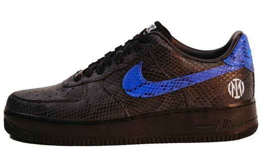 Кроссовки Nike Air Force 1, черный/синий