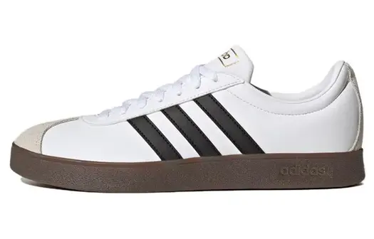 Кроссовки Adidas Neo Vl Court Unisex Skateboarding, белый/серый