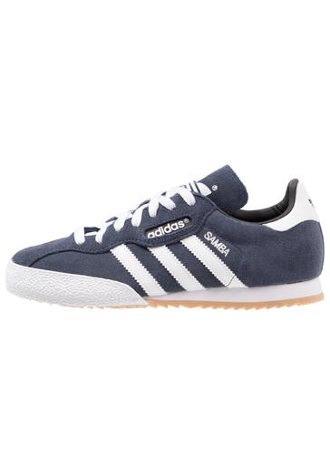 Кроссовки adidas Originals Samba Super Suede, морской / белый для бега