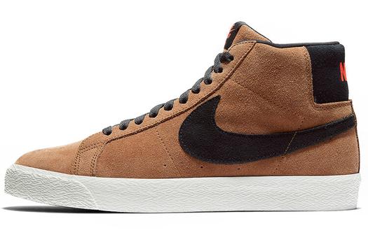 Кроссовки Nike Sb Blazer Mid, коричневый/черный