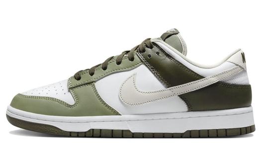 Кроссовки Nike Dunk Low Oil, белый/зеленый