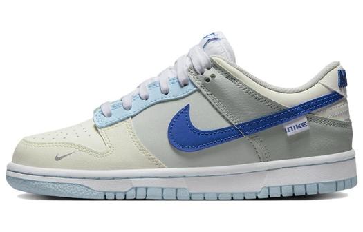Кроссовки Nike Dunk Low GS, светло-бежевый/серый