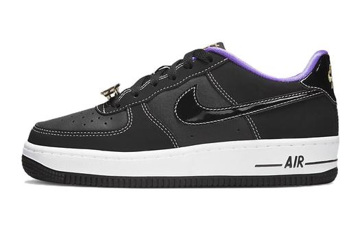 Кроссовки Nike Air Force 1 Low '07 LV8, черный/фиолетовый