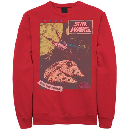 Мужской свитшот Star Wars Join The Rebellion Licensed Character, красный