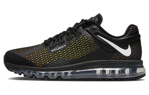 Кроссовки Nike X Stussy Air Max 2013, черный/желтый