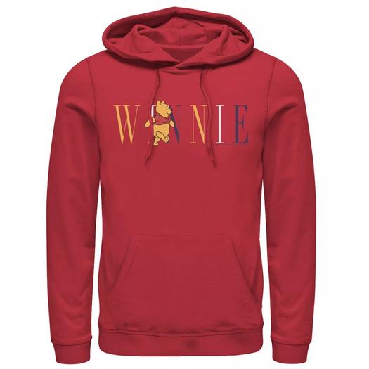 Мужская толстовка с капюшоном Disney Winnie The Pooh Bear Title 1926 Licensed Character