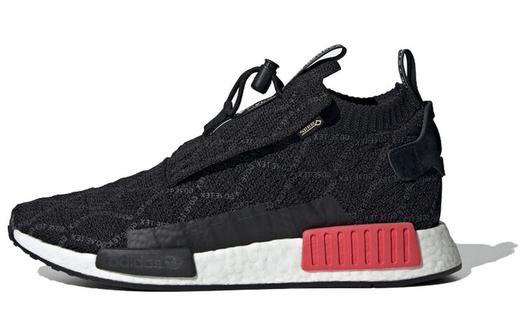 Кроссовки Adidas Originals NMD_TS1 Lifestyle Unisex, черный/белый/красный