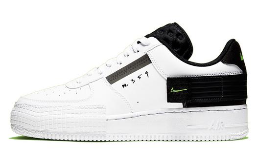 Кроссовки Nike Air Force 1 Drop Type N.354, белый/черный