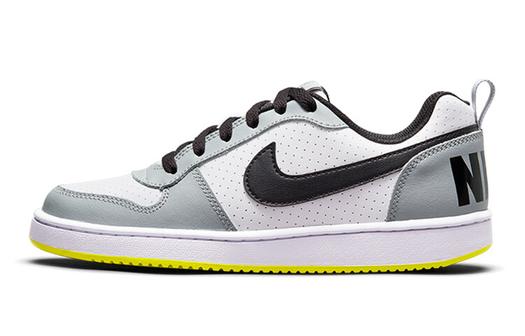 Кроссовки Nike Court Borough Low GS, белый/черный/серый