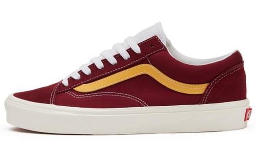 Кроссовки Vans Unisex Style 36 Sneakers Red Wine Red