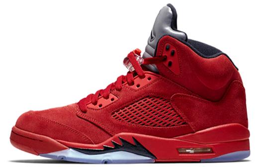 Кроссовки JORDAN 5 Retro Red Suede