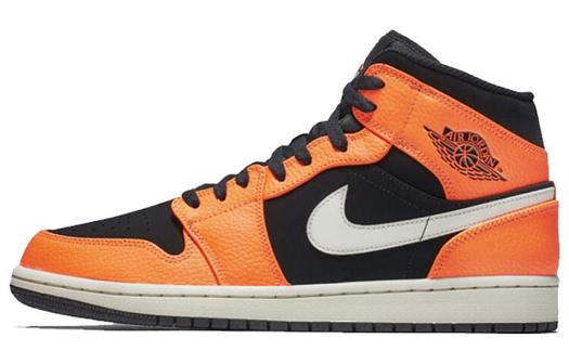 Кроссовки JORDAN 1 Mid Black Cone
